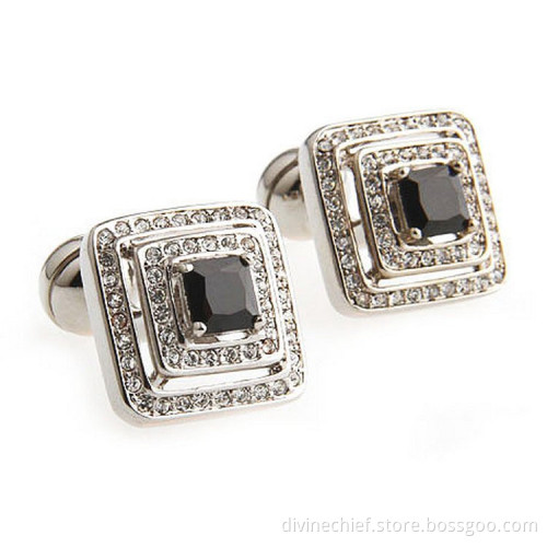 Fine Workmanship Stainless Steel Cufflinks, Metal Cufflinks For Mens Shirts